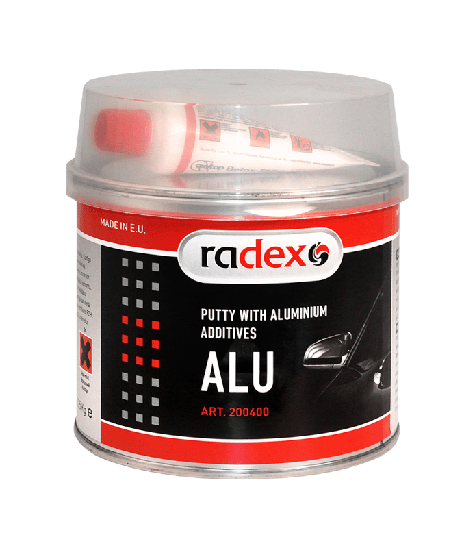 Mastic aluminium avec son durcisseur ALU Radex
