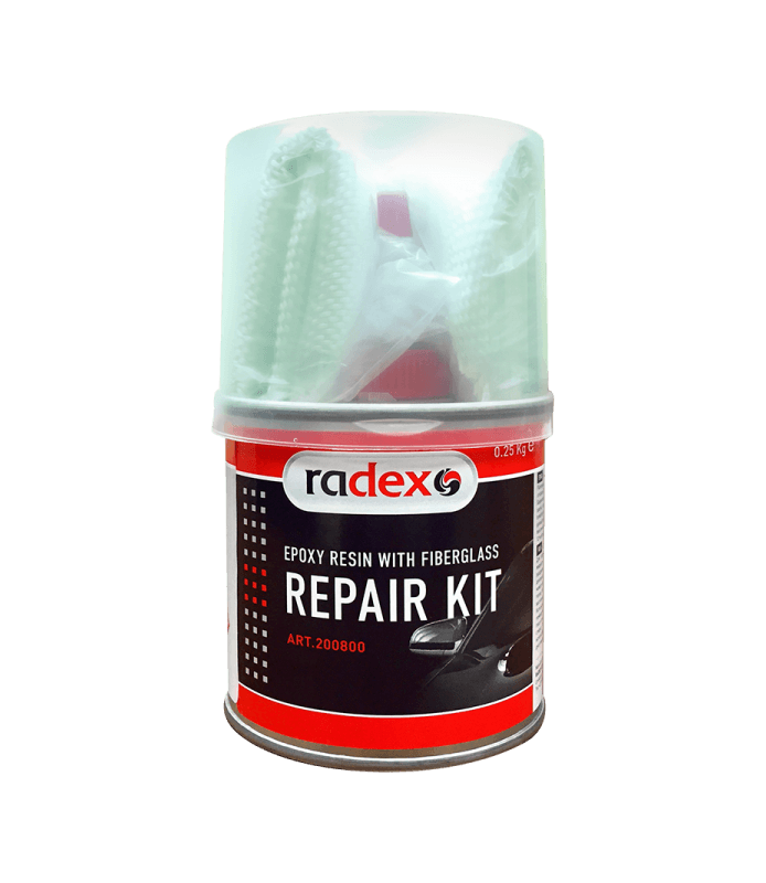 Kit REPAIR résine époxy et fibre de verre Radex